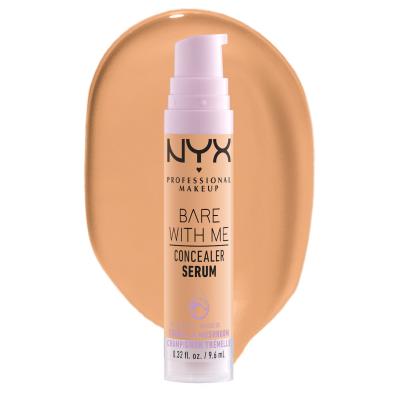 NYX Professional Makeup Bare With Me Serum Concealer Korrektor nőknek 9,6 ml Változat 06 Tan