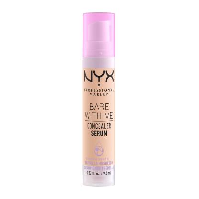 NYX Professional Makeup Bare With Me Serum Concealer Korrektor nőknek 9,6 ml Változat 03 Vanilla