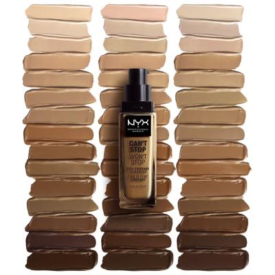 NYX Professional Makeup Can&#039;t Stop Won&#039;t Stop Alapozó nőknek 30 ml Változat 6.5 Nude