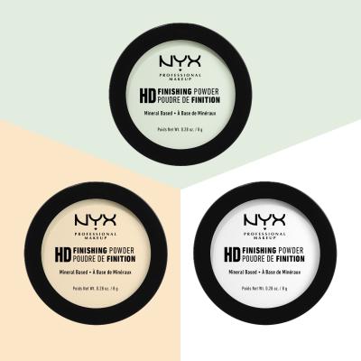 NYX Professional Makeup High Definition Finishing Powder Púder nőknek 8 g Változat 02 Banana
