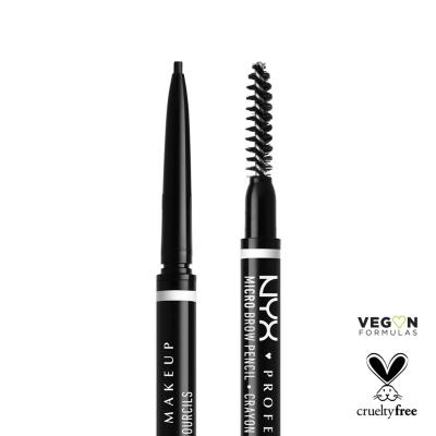NYX Professional Makeup Micro Brow Pencil Szemöldökceruza nőknek 0,09 g Változat 08 Black