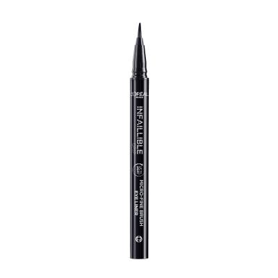 L&#039;Oréal Paris Infaillible Grip 36H Micro-Fine Brush Eye Liner Szemhéjtus nőknek 0,4 g Változat 01 Obsidian Black