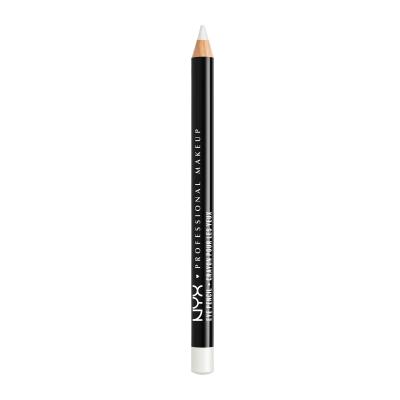NYX Professional Makeup Slim Eye Pencil Szemceruza nőknek 1 g Változat 918 White Pearl
