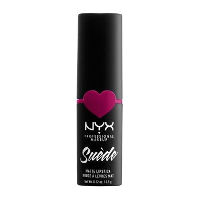 NYX Professional Makeup Suède Matte Lipstick Rúzs nőknek 3,5 g Változat 12 Clinger