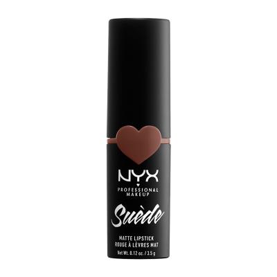 NYX Professional Makeup Suède Matte Lipstick Rúzs nőknek 3,5 g Változat 04 Free Spirit