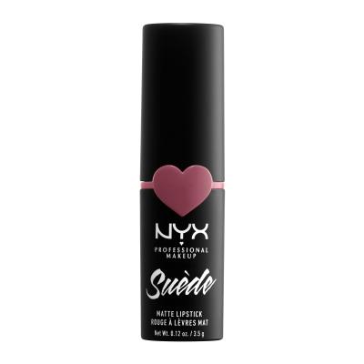 NYX Professional Makeup Suède Matte Lipstick Rúzs nőknek 3,5 g Változat 28 Soft Spoken