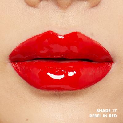 NYX Professional Makeup Shine Loud Rúzs nőknek 3,4 ml Változat 17 Rebel In Red