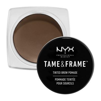 NYX Professional Makeup Tame &amp; Frame Tinted Brow Pomade Szemöldökformázó zselé és pomádé nőknek 5 g Változat 03 Brunette