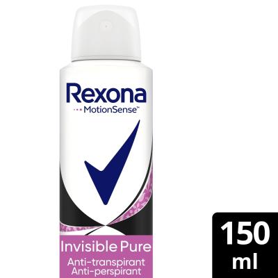 Rexona MotionSense Invisible Pure 48H Izzadásgátló nőknek 150 ml