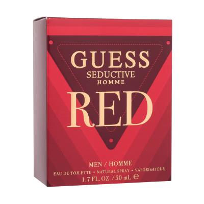 GUESS Seductive Homme Red Eau de Toilette férfiaknak 50 ml