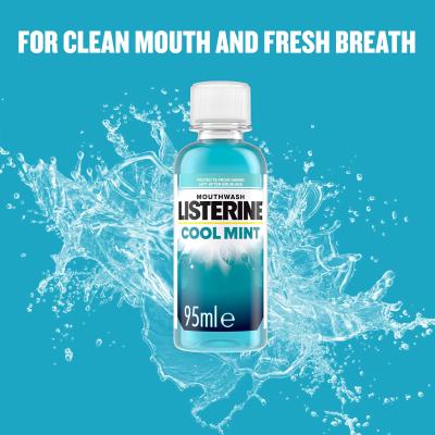 Listerine Cool Mint Mouthwash Szájvíz 95 ml