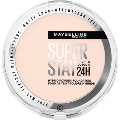 Maybelline Superstay 24H Hybrid Powder-Foundation Alapozó nőknek 9 g Változat 03