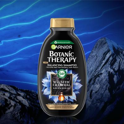 Garnier Botanic Therapy Magnetic Charcoal &amp; Black Seed Oil Sampon nőknek 400 ml