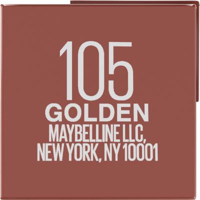 Maybelline Superstay Vinyl Ink Liquid Rúzs nőknek 4,2 ml Változat 105 Golden