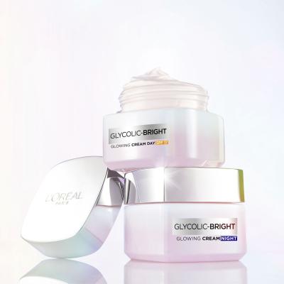 L&#039;Oréal Paris Glycolic-Bright Glowing Cream Day SPF17 Nappali arckrém nőknek 50 ml
