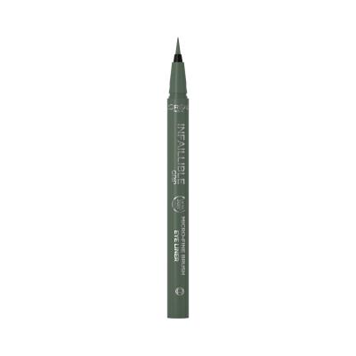 L&#039;Oréal Paris Infaillible Grip 36H Micro-Fine Brush Eye Liner Szemhéjtus nőknek 0,4 g Változat 05 Sage Green
