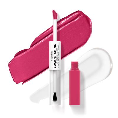 Wet n Wild MegaLast Lock &#039;N&#039; Shine Lip Color + Gloss Rúzs nőknek 4 ml Változat Irresistible