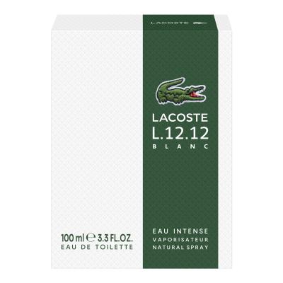 Lacoste Eau de Lacoste L.12.12 Blanc Eau Intense Eau de Toilette férfiaknak 100 ml