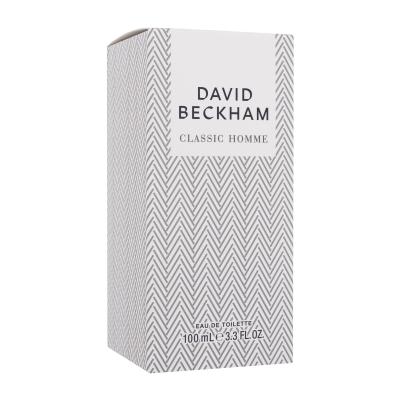 David Beckham Classic Homme Eau de Toilette férfiaknak 100 ml