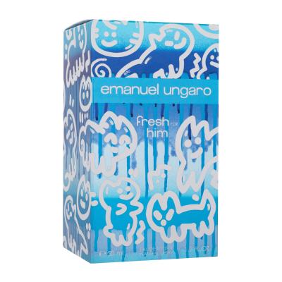 Emanuel Ungaro Fresh For Him Eau de Toilette férfiaknak 50 ml