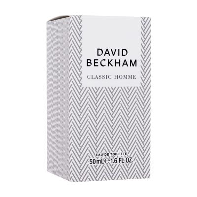 David Beckham Classic Homme Eau de Toilette férfiaknak 50 ml