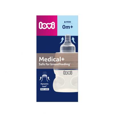 LOVI Medical+ Bottle 0m+ Mini Cumisüveg gyermekeknek 150 ml