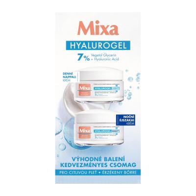 Mixa Hyalurogel Ajándékcsomagok Hyalurogel Light nappali arckrém 50 ml + Hyalurogel Night éjszakai arckrém 50 ml