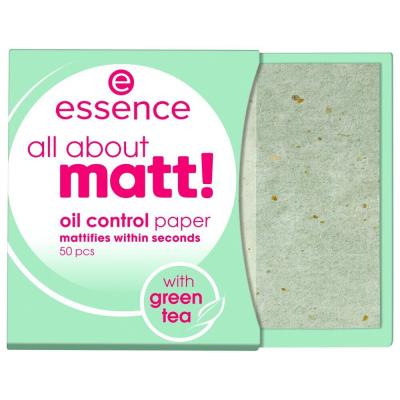 Essence All About Matt! Oil Control Paper Alapozó nőknek 50 db