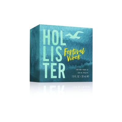 Hollister Festival Vibes Eau de Toilette férfiaknak 30 ml