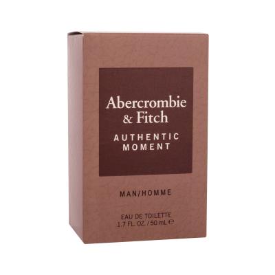 Abercrombie &amp; Fitch Authentic Moment Eau de Toilette férfiaknak 50 ml