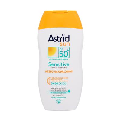 Astrid Sun Sensitive Milk SPF50+ Fényvédő készítmény testre 150 ml