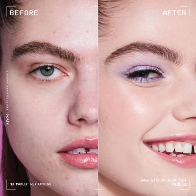NYX Professional Makeup Bare With Me Blur Tint Foundation Alapozó nőknek 30 ml Változat 02 Fair