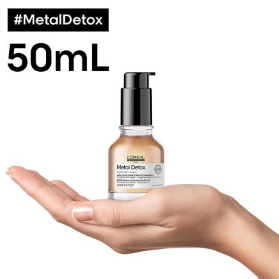 L&#039;Oréal Professionnel Metal Detox Professional Concentrated Oil Hajápoló olaj nőknek 50 ml