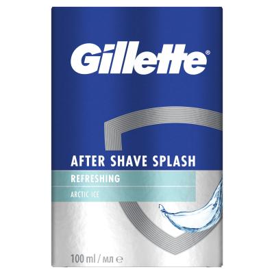 Gillette Arctic Ice After Shave Splash Borotválkozás utáni arcszesz férfiaknak 100 ml