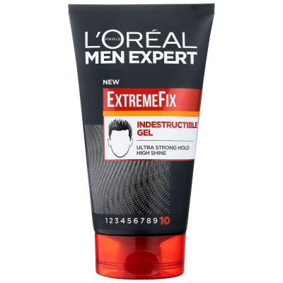 L&#039;Oréal Paris Men Expert ExtremeFix Indestructible Ultra Strong Gel Hajzselé férfiaknak 150 ml