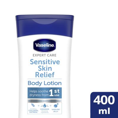 Vaseline Intensive Care Sensitive Skin Relief Testápoló tej 400 ml