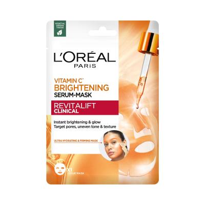 L&#039;Oréal Paris Revitalift Clinical Vitamin C Brightening Serum-Mask Arcmaszk nőknek 26 g