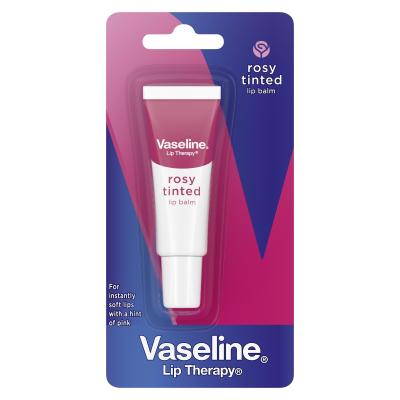 Vaseline Lip Therapy Rosy Tinted Lip Balm Tube Ajakbalzsam nőknek 10 g