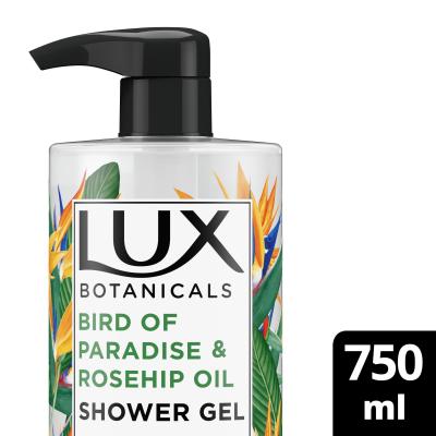 LUX Botanicals Bird Of Paradise &amp; Rosehip Oil Daily Shower Gel Tusfürdő nőknek 750 ml