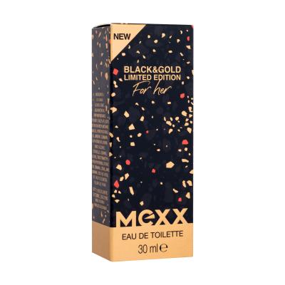 Mexx Black &amp; Gold Limited Edition Eau de Toilette nőknek 30 ml