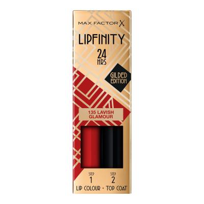 Max Factor Lipfinity 24HRS Lip Colour Rúzs nőknek 4,2 g Változat 135 Levish Glamour