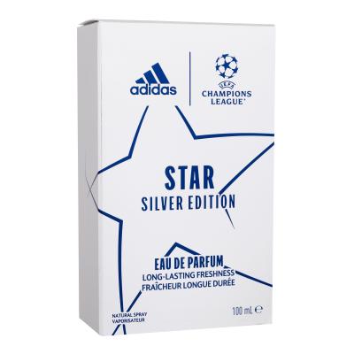Adidas UEFA Champions League Star Silver Edition Eau de Parfum férfiaknak 100 ml