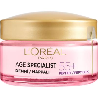 L&#039;Oréal Paris Age Specialist 55+ Anti-Wrinkle Brightening Care Nappali arckrém nőknek 50 ml