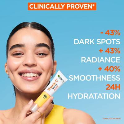 Garnier Skin Naturals Vitamin C Daily UV Glow SPF50+ Nappali arckrém nőknek 40 ml