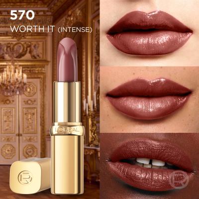 L&#039;Oréal Paris Color Riche Free the Nudes Rúzs nőknek 4,7 g Változat 570 Worth It Intense