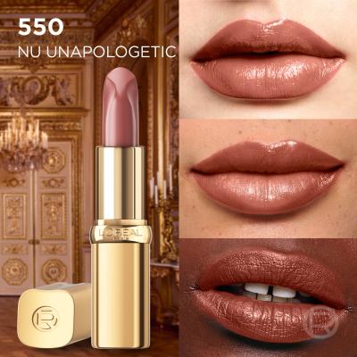L&#039;Oréal Paris Color Riche Free the Nudes Rúzs nőknek 4,7 g Változat 550 Nu Unapologetic