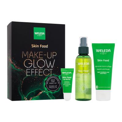 Weleda Skin Food Make-up Glow Effect Ajándékcsomagok Skin Food Lip Butter ajakbalzsam 8 ml + Skin Food arc- és testápoló krém 75 ml + Skin Food Ultra-Light Dry Oil szárazolaj 100 ml