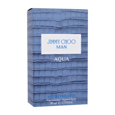 Jimmy Choo Man Aqua Eau de Toilette férfiaknak 50 ml