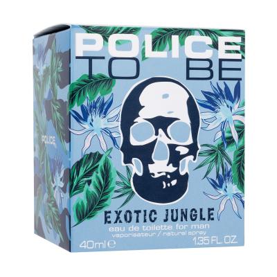 Police To Be Exotic Jungle Eau de Toilette férfiaknak 40 ml