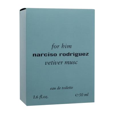 Narciso Rodriguez For Him Vetiver Musc Eau de Toilette férfiaknak 50 ml